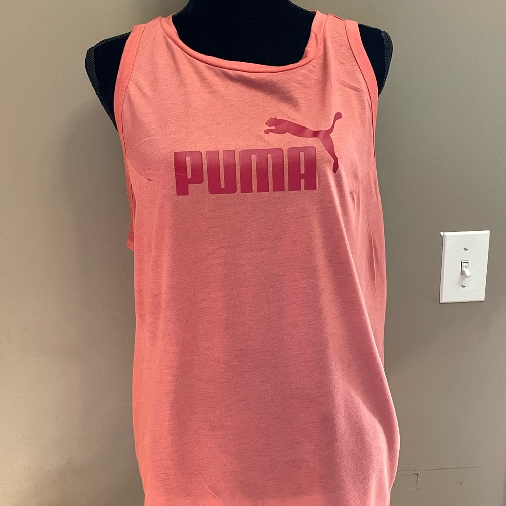 Puma Coral Sleeveless Top